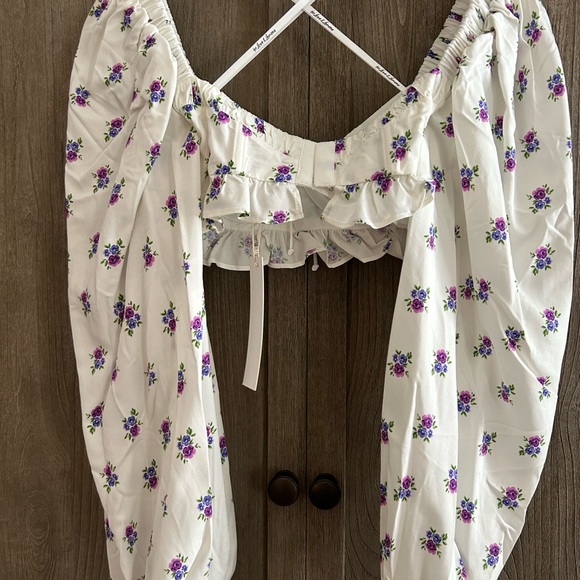 For Love and Lemons Viola cropped top - Picture 5 of 7